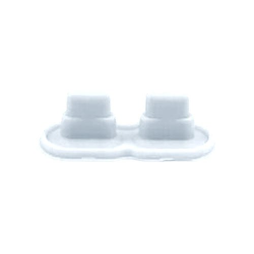 Conductive Silicone Rubber Start/Select Button For Nintendo Game Boy Color - White | Retro Modding