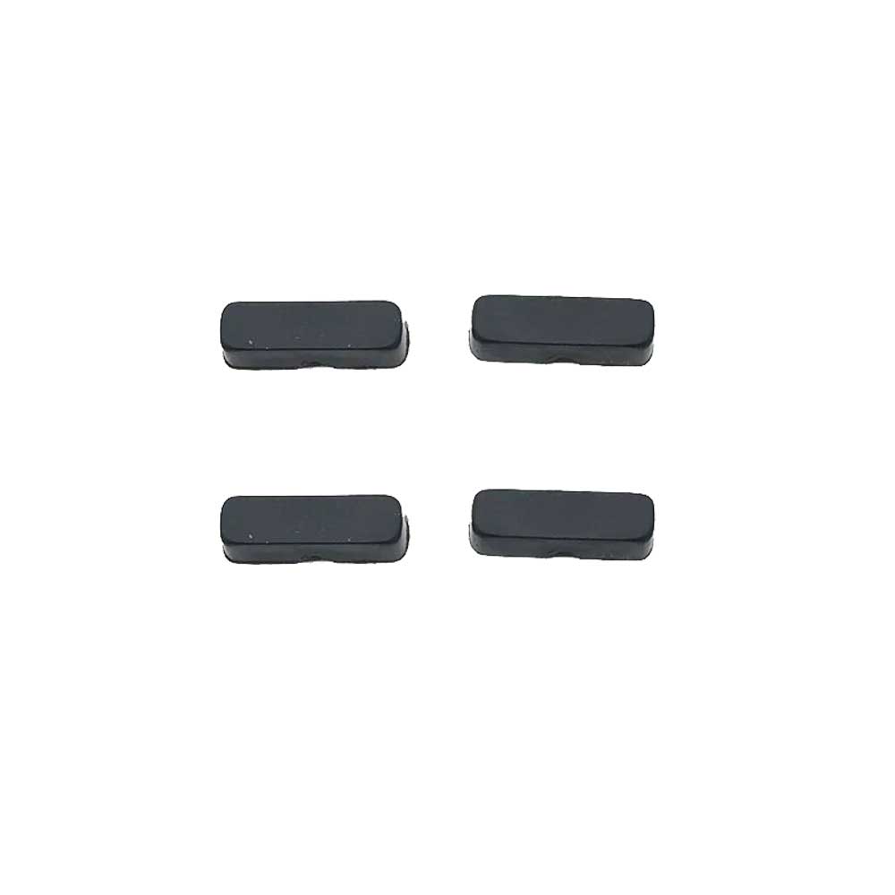 Console feet for Microsoft Xbox 360 Slim Console silicone set - Black | ZedLabz