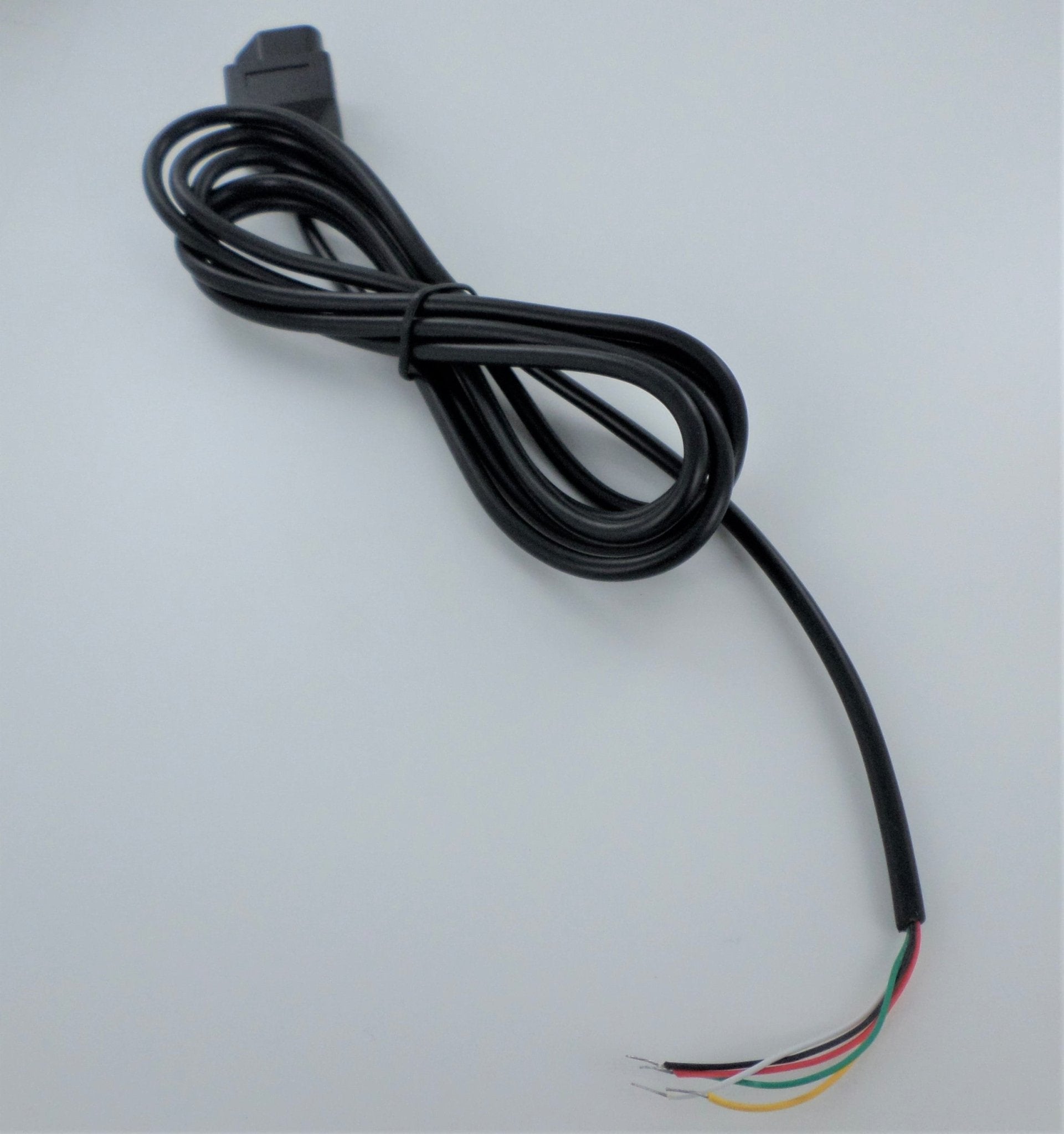 Controller cable for NES lead cord 1.8m wire replacement - Black | ZedLabz