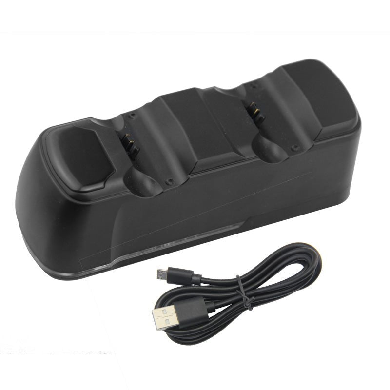 Controller charging stand for Sony PS4 Slim Pro wireless controllers - Black | ZedLabz