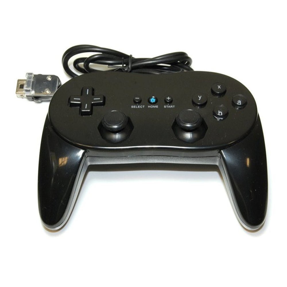 Controller For Nintendo Wii Classic Pro Remote Wireless joypad gamepad - 2 pack Black & White | ZedLabz