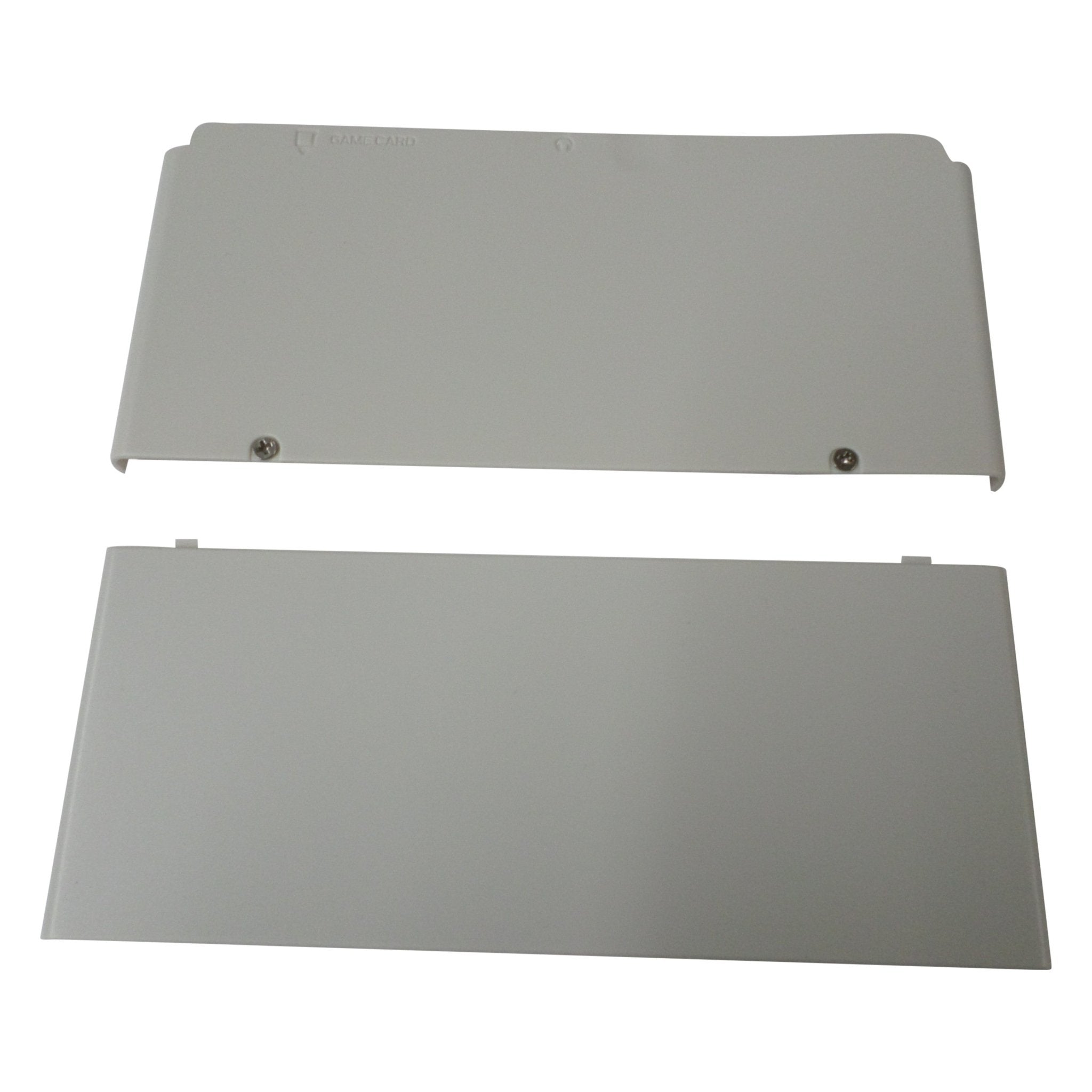 Cover plates for Nintendo new 3DS console top & bottom housing casing replacement - Off White | ZedLabz