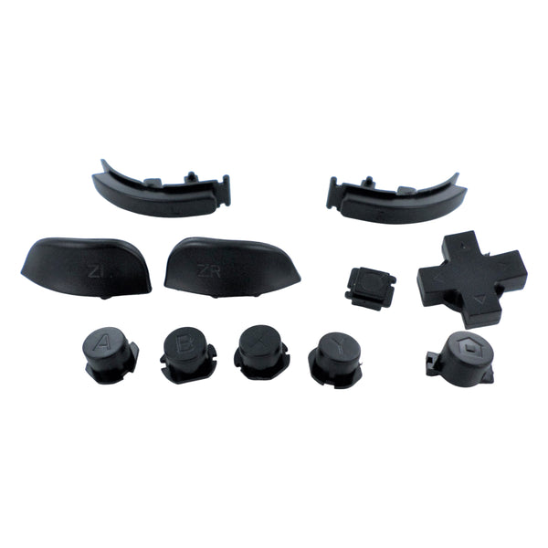 Replacement Button Set For Nintendo Switch Lite - Black | ZedLabz