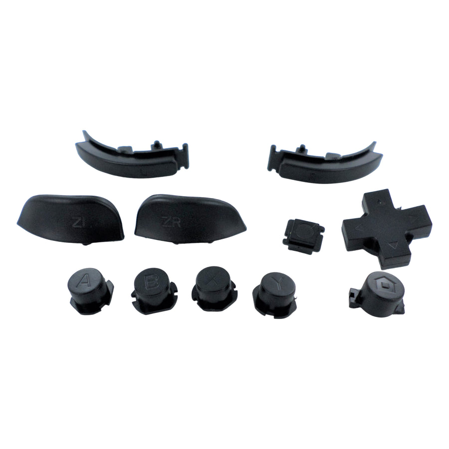 Replacement Button Set For Nintendo Switch Lite - Black | ZedLabz