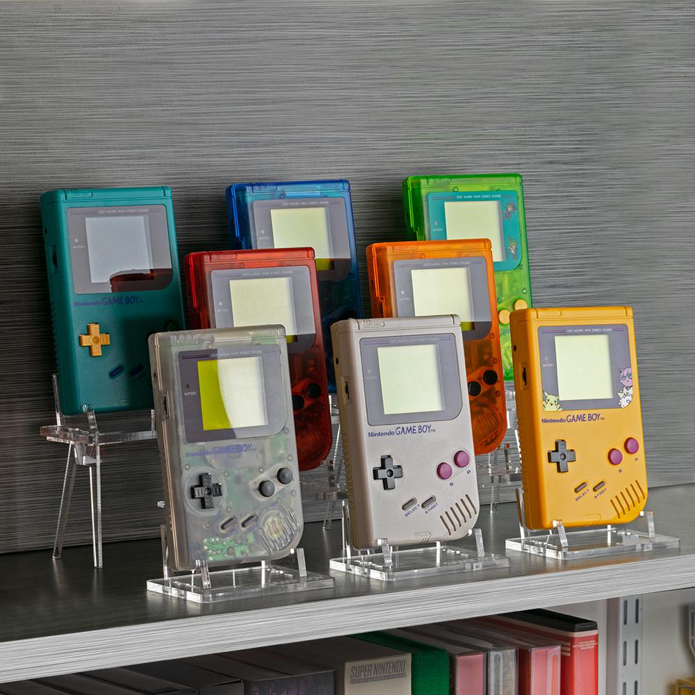 Display Shelves for game consoles & figurines 2-Tier Rizers acrylic | Rose Colored Gaming