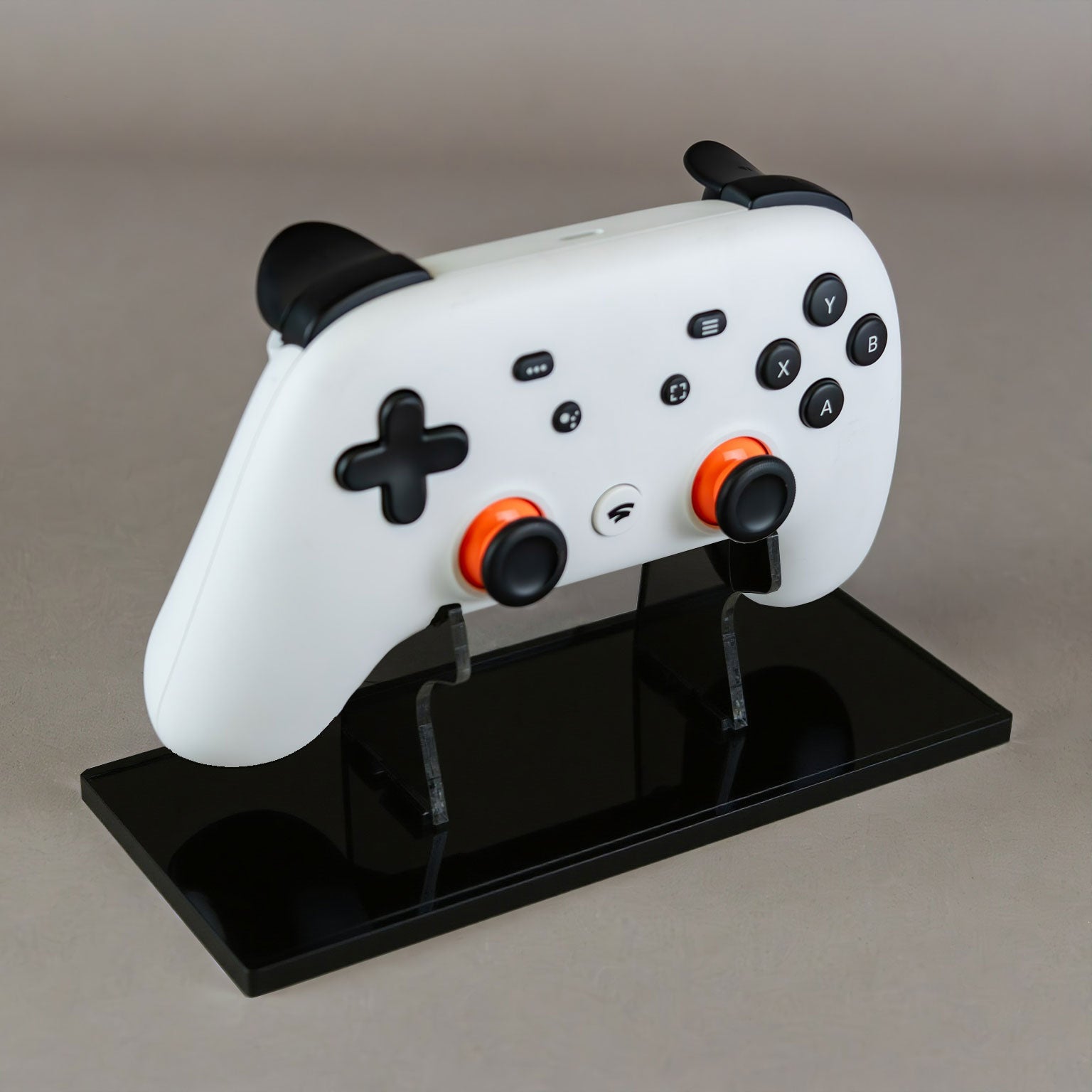 Display stand for Google Stadia controller - Crystal Black | Rose Colored Gaming