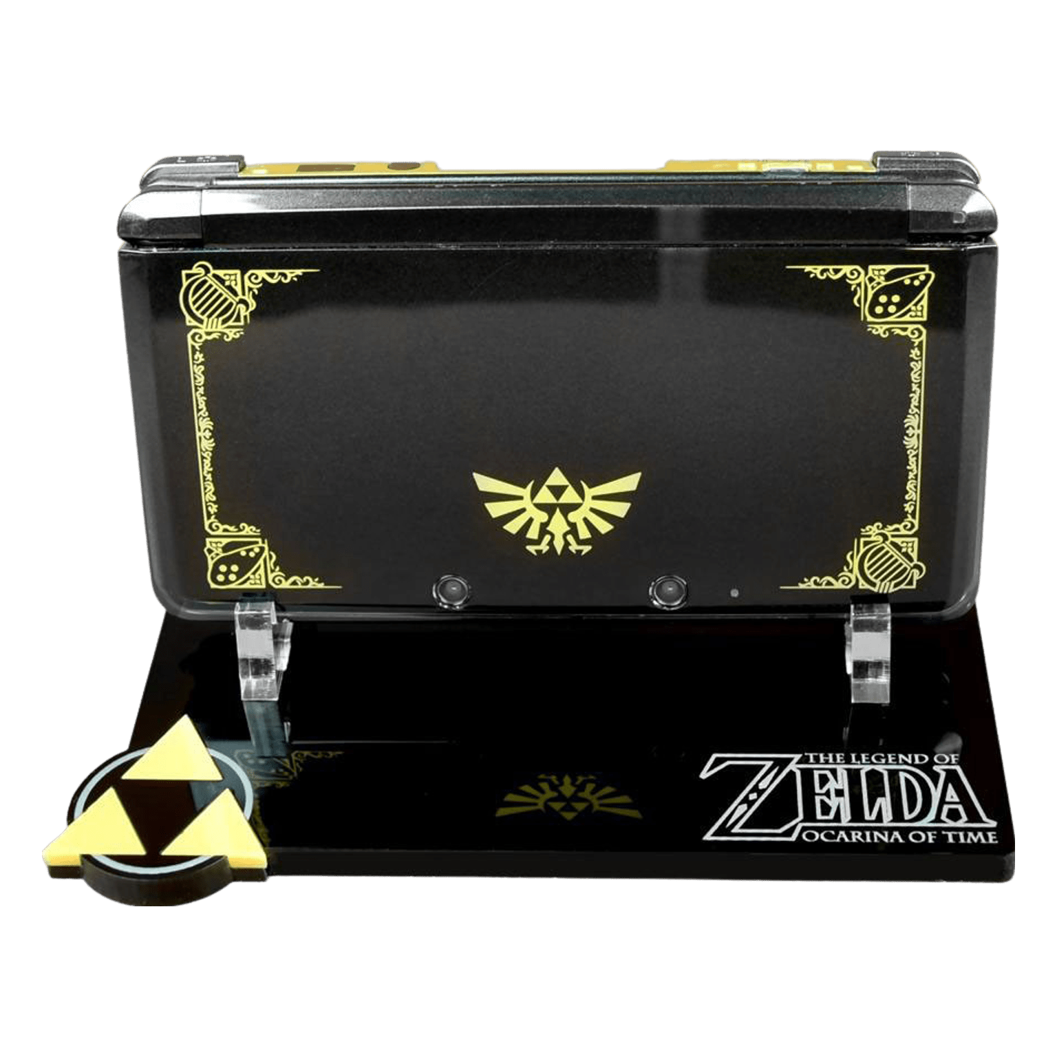 Display stand for Nintendo 3DS console - The Legend of Zelda Ocarina of Time edition | Rose Colored Gaming