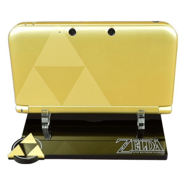 Display stand for Nintendo 3DS XL console - The Legend of Zelda A Link Between Worlds edition | Rose Colored Gaming