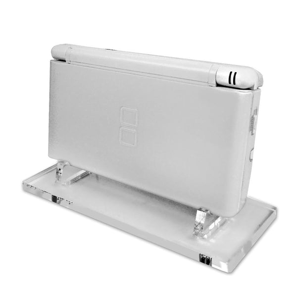 Display stand for Nintendo DS Lite handheld console - Frosted Clear | Rose Colored Gaming