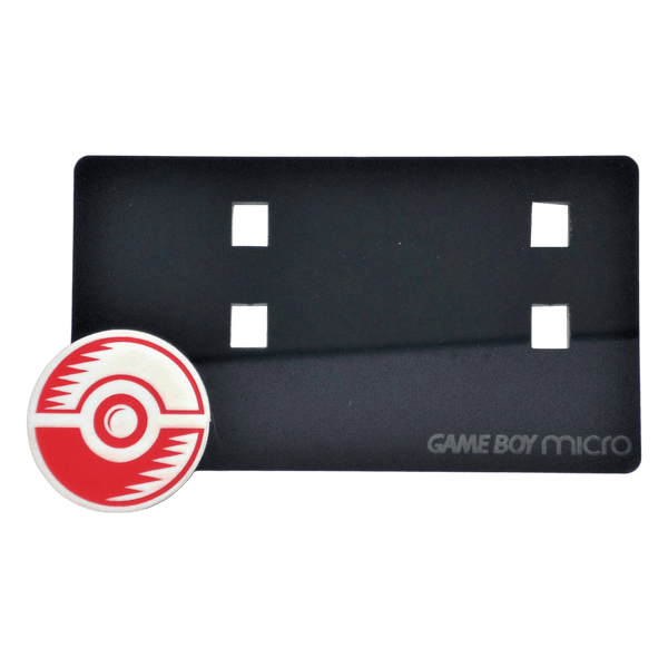 Display stand for Nintendo Game Boy Micro console - Pokemon Centre Special Edition | Rose Colored Gaming