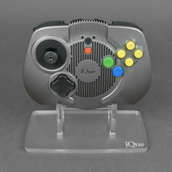 Display stand for Nintendo iQue controller - Crystal Clear | Rose Colored Gaming
