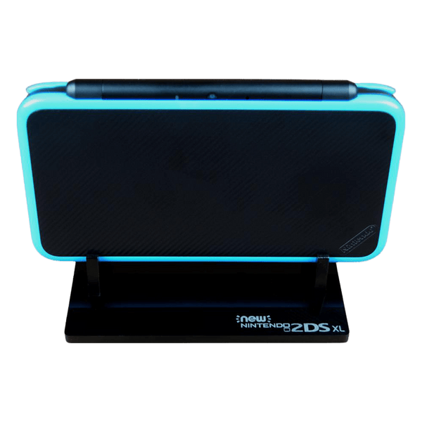 Display stand for Nintendo New 2DS XL handheld console - Crystal Black | Rose Colored Gaming