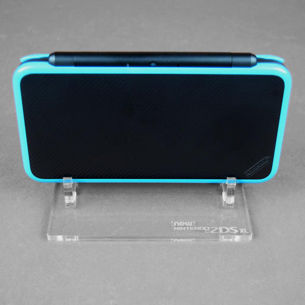 Display stand for Nintendo New 2DS XL handheld console - Crystal Clear | Rose Colored Gaming