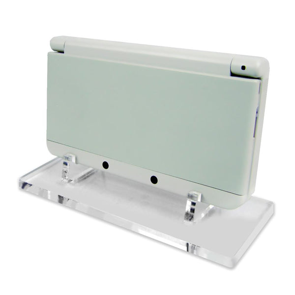 Display stand for Nintendo New 3DS handheld console - Crystal Clear | Rose Colored Gaming