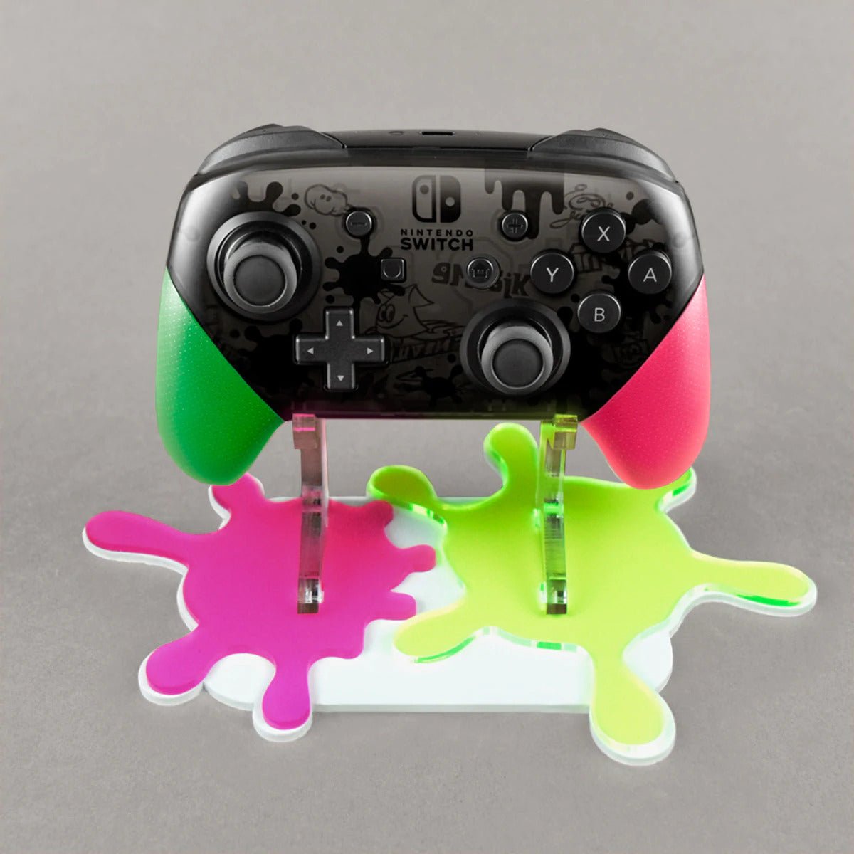 Display stand for Switch Pro controller Splatoon Edition