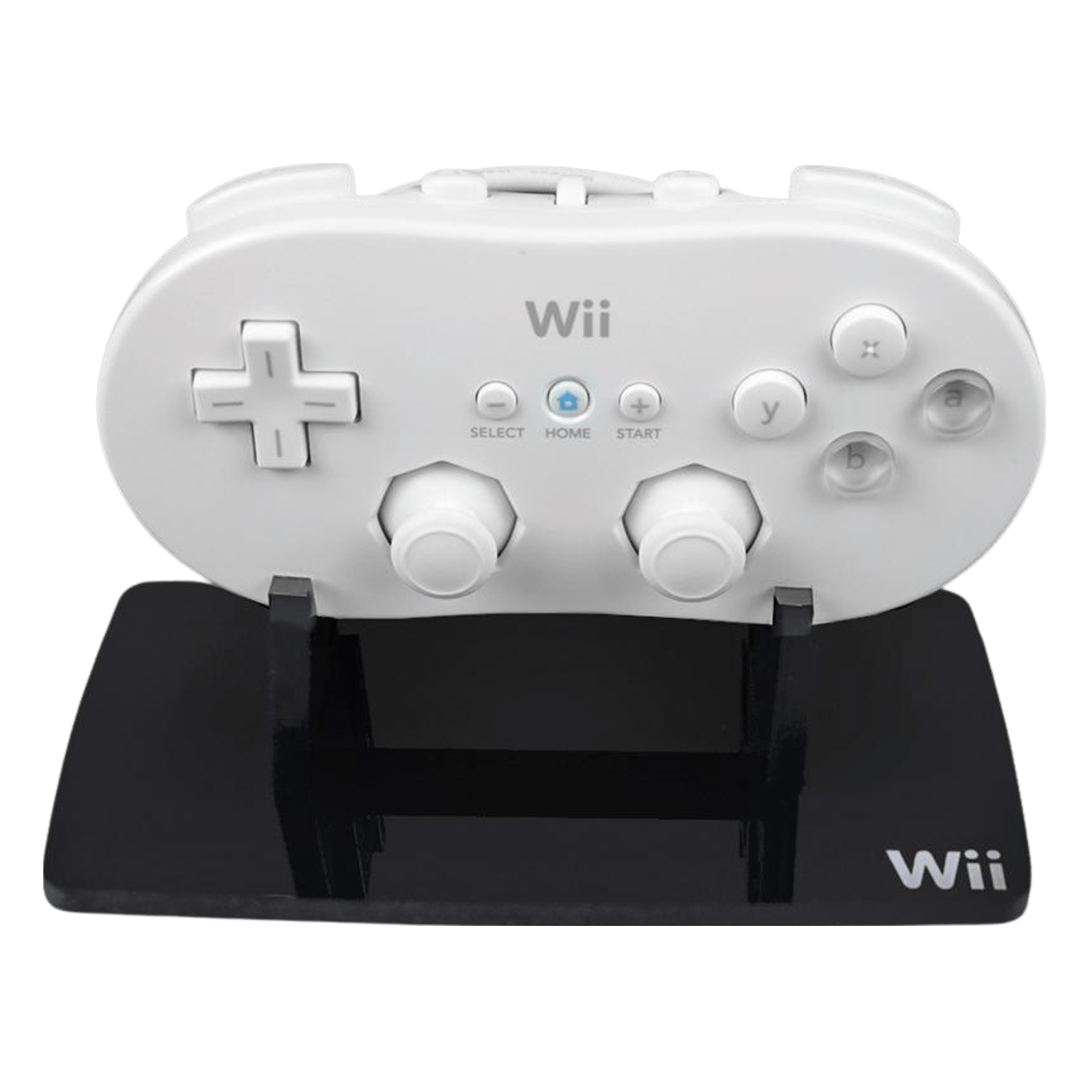 Display stand for Nintendo Wii Classic controller - Crystal Black | Rose Colored Gaming