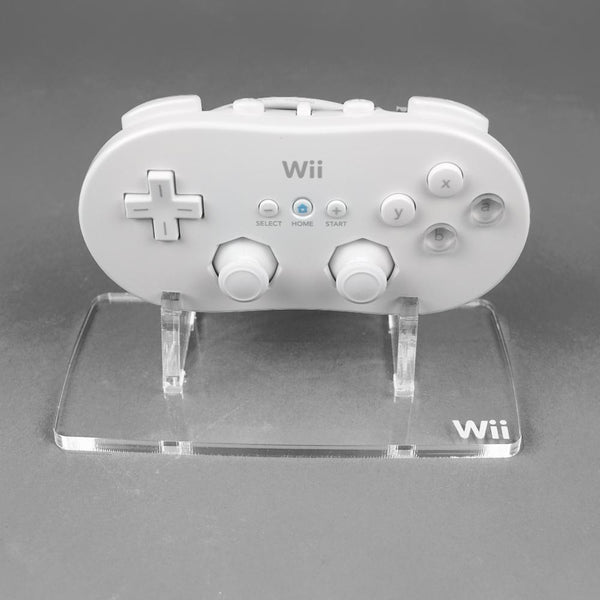 Display stand for Nintendo Wii Classic controller - Crystal Clear | Rose Colored Gaming