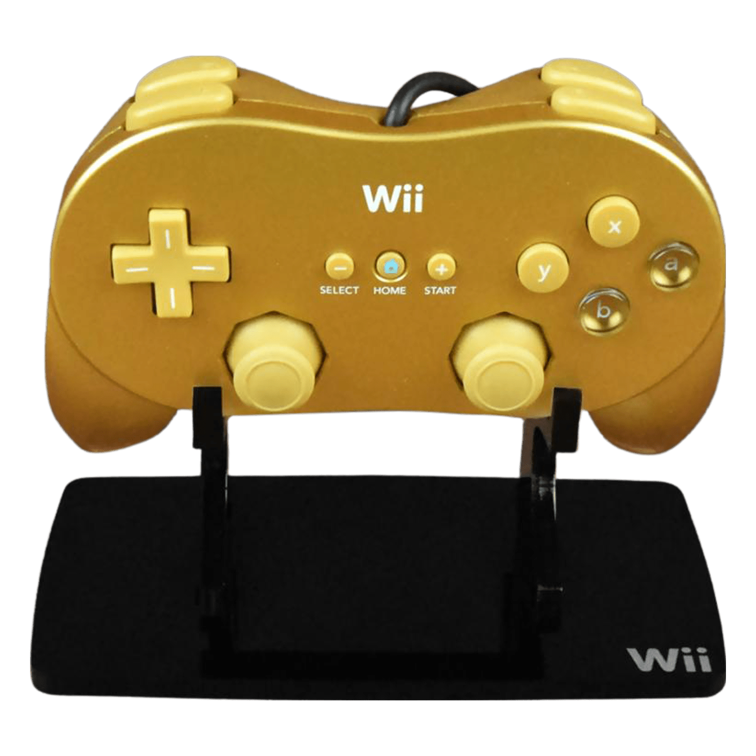 Display stand for Nintendo Wii Classic Pro controller - Crystal Black | Rose Colored Gaming