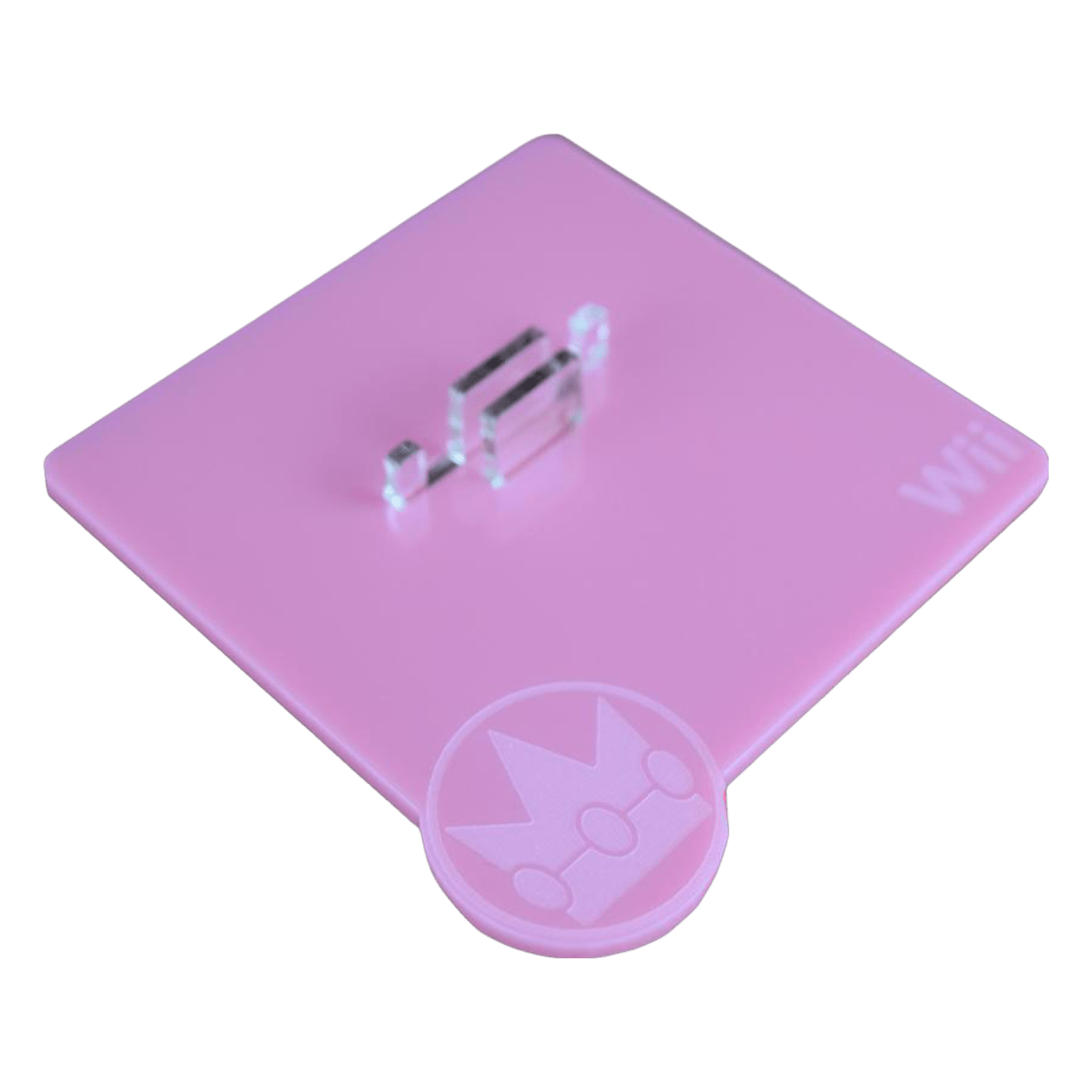 Display stand for Nintendo Wiimote controller - Princess Peach Edition | Rose Colored Gaming