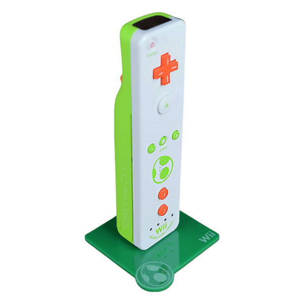 Display stand for Nintendo Wiimote controller - Yoshi Edition | Rose Colored Gaming