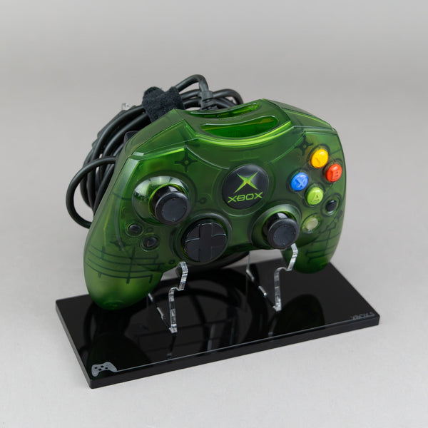 Display stand for original Xbox S controller OG - Crystal Black | Rose Colored Gaming