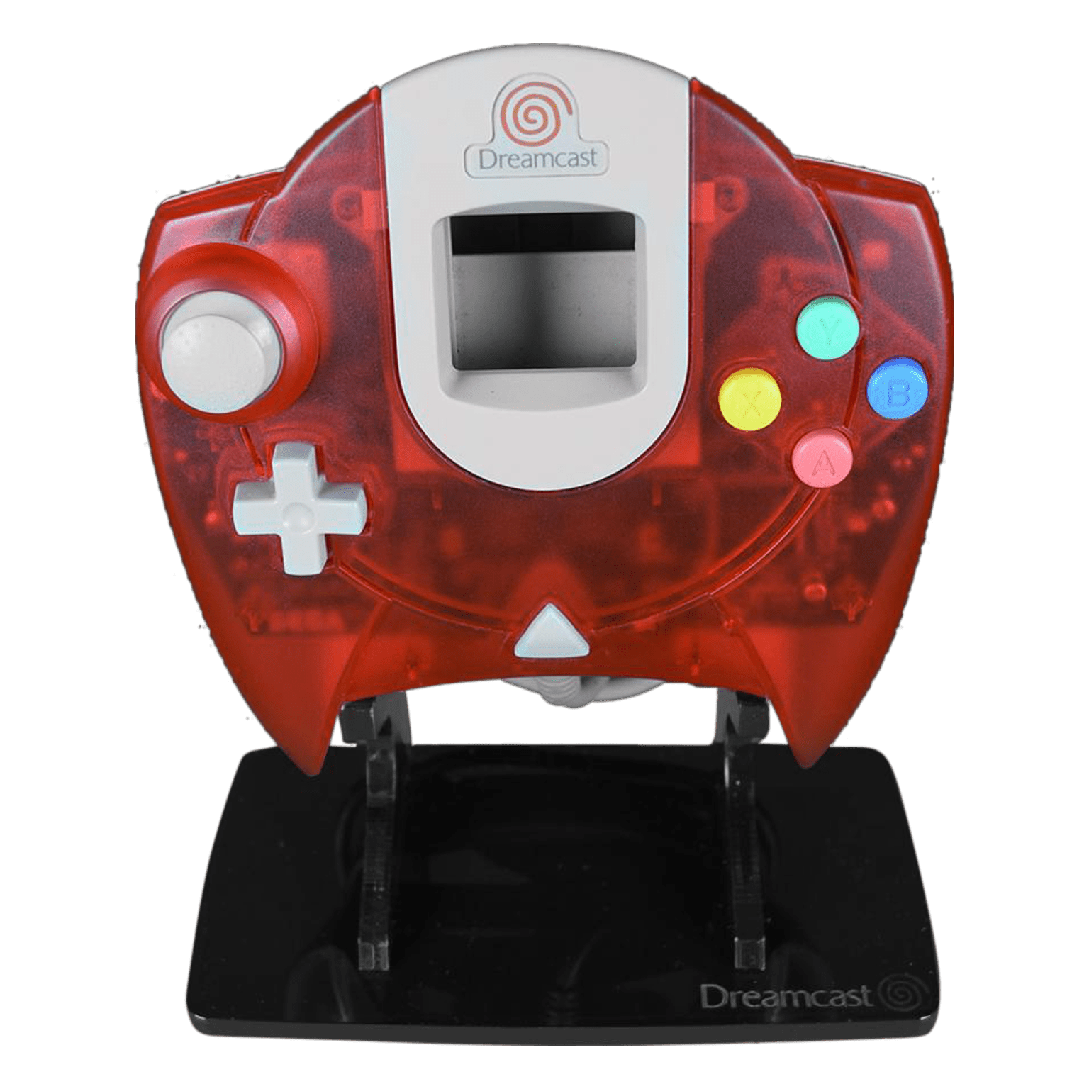 Display stand for Sega Dreamcast Controller - Crystal Black | Rose Colored Gaming