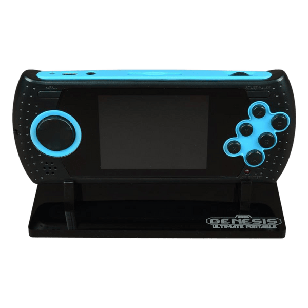 Display stand for Sega Genesis Ultimate Portable console - Crystal Black | Rose Colored Gaming