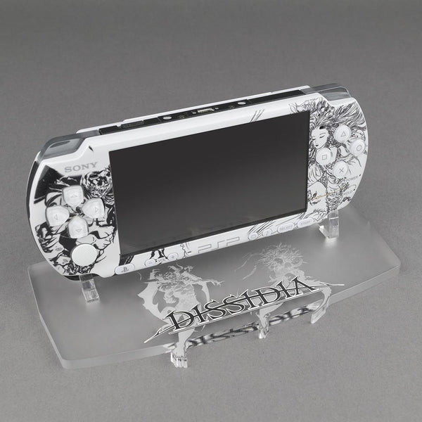 Display stand for Sony PSP console Final Fantasy Dissidia Edition - Frosted Clear | Rose Colored Gaming
