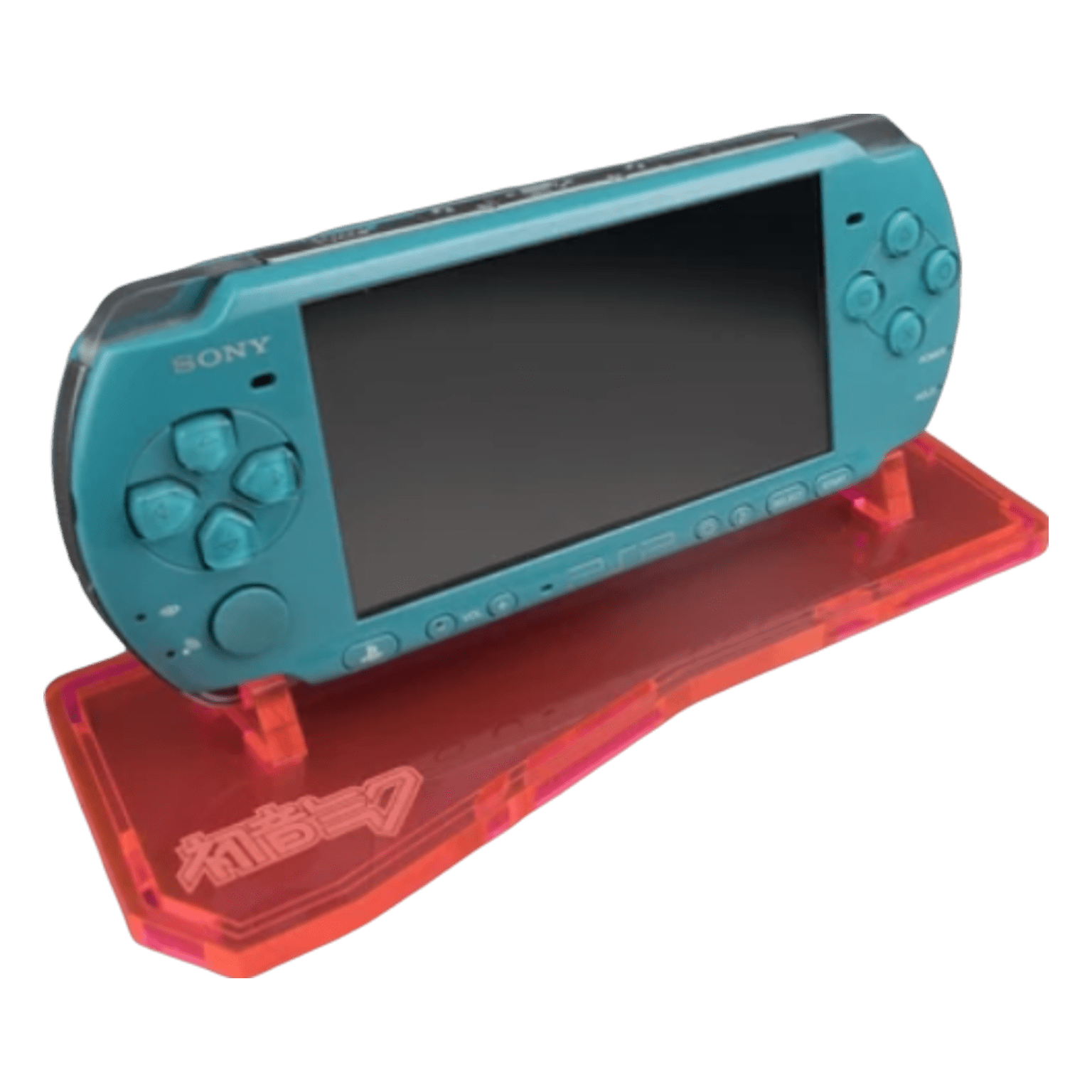 Display stand for Sony PSP console Hatsune Special Edition - Clear Pink | Rose Colored Gaming