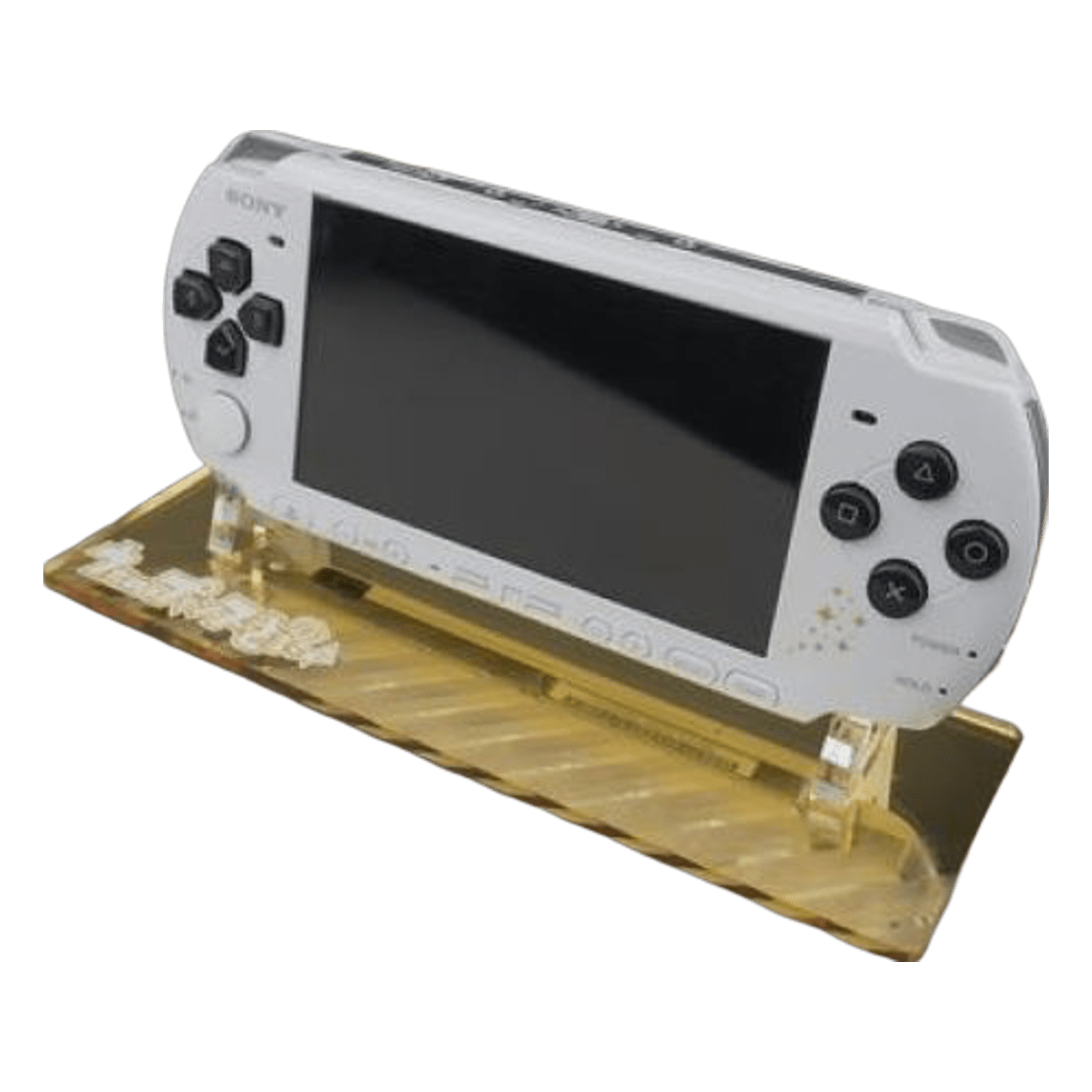 Display stand for Sony PSP console No Prince Sama Special Edition - Gold | Rose Colored Gaming