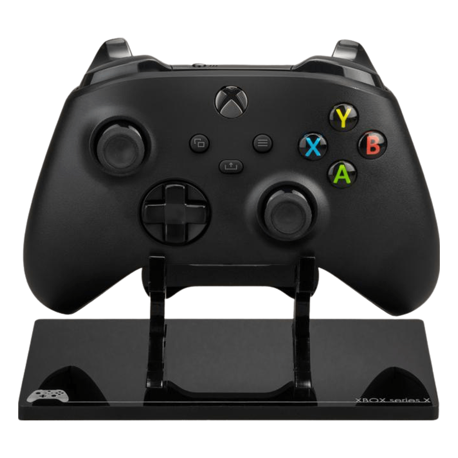 Display stand for Xbox Series X controller - Crystal Black | Rose Colored Gaming