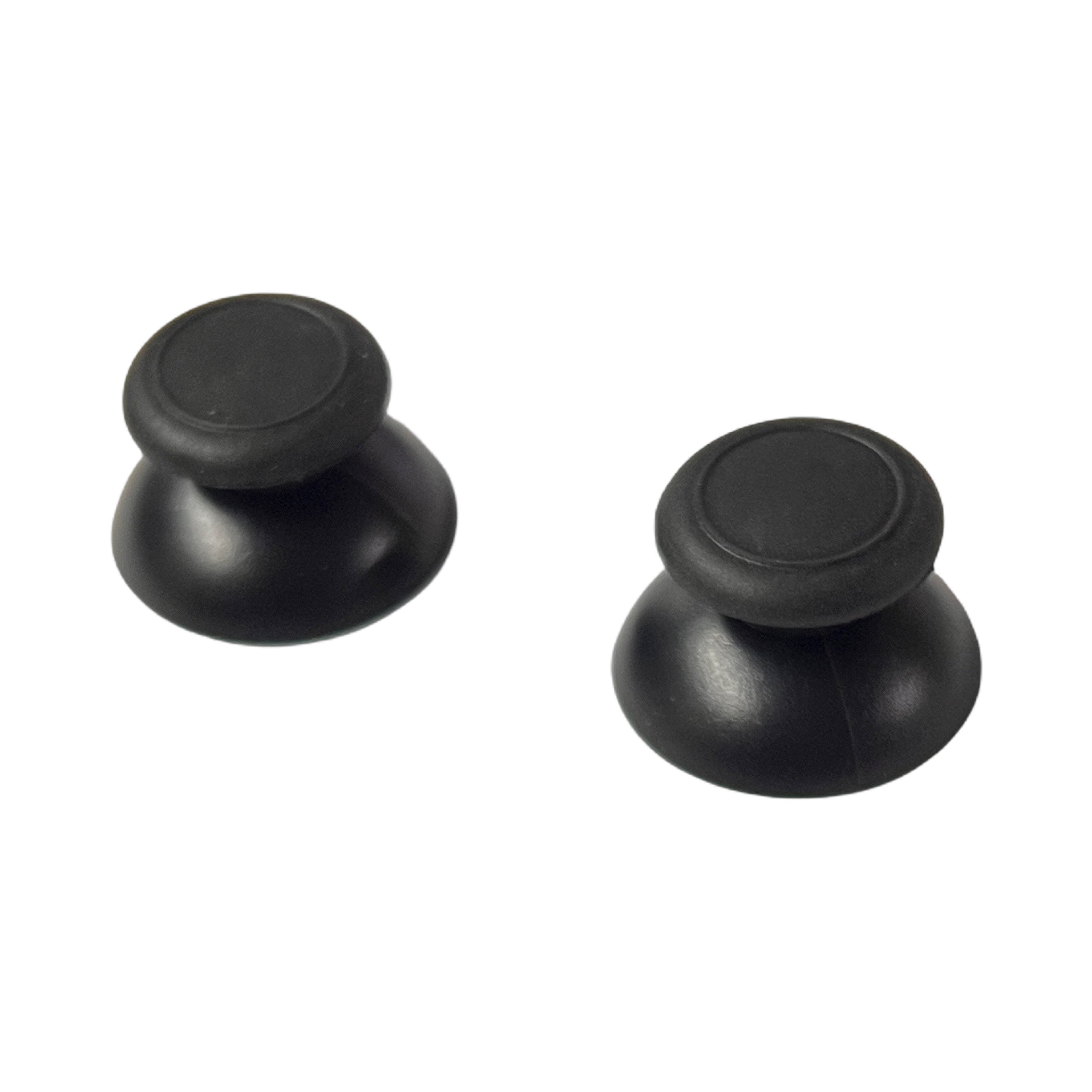 Thumbsticks for Nintendo Wii U Gamepad controller analog rubber grip sticks - 2 pack black | ZedLabz