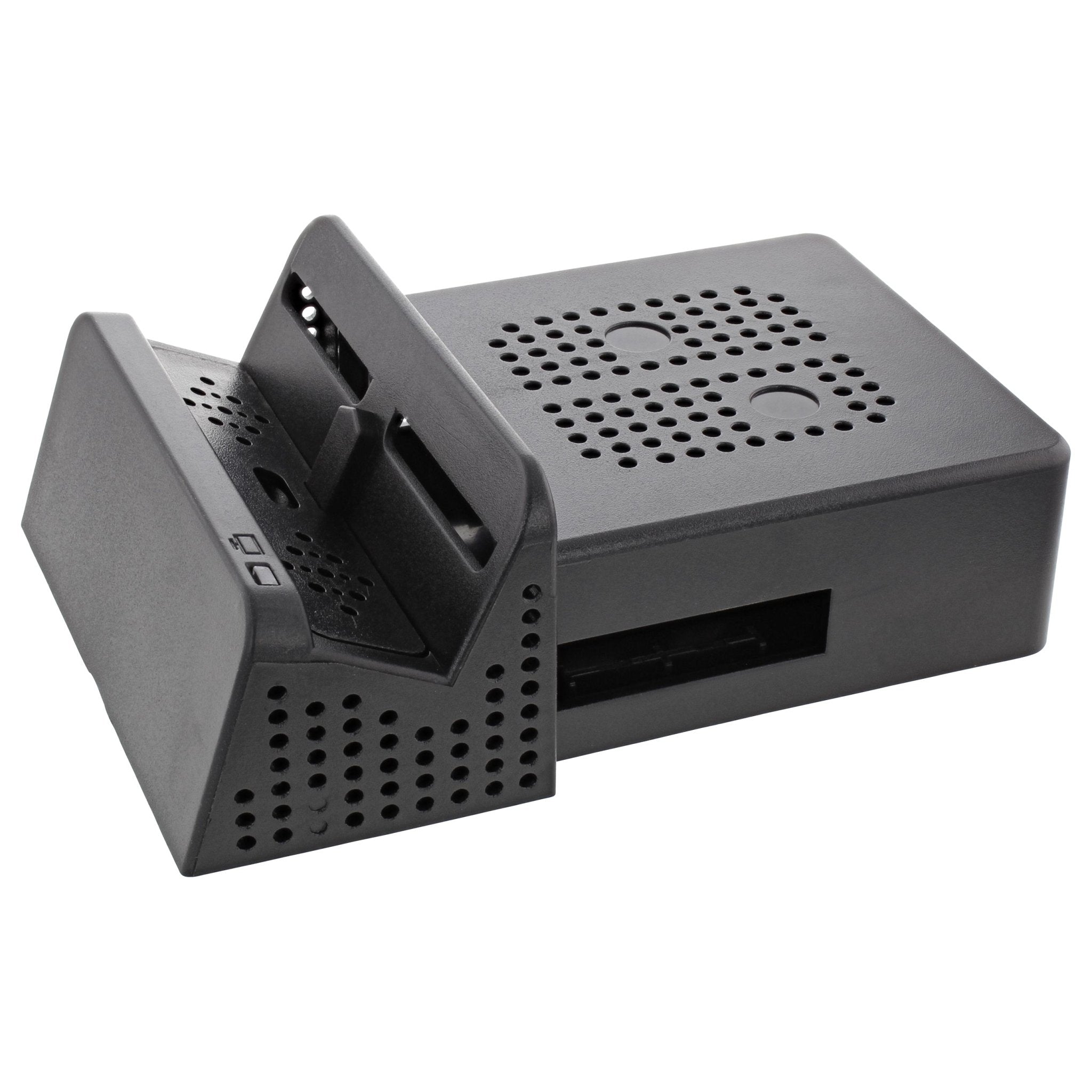 Dock station housing for Nintendo Switch console Mini holder dock set DIY - black | ZedLabz