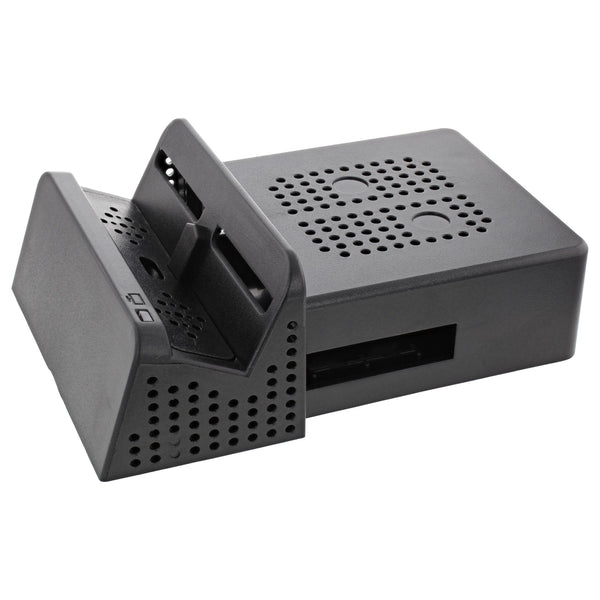 Dock station housing for Nintendo Switch console Mini holder dock set DIY - black | ZedLabz