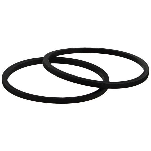 ZedLabz replacement rubber drive belt for Original Microsoft Xbox DVD disc tray - 2 pack black