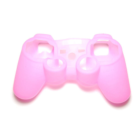 ZedLabz value Silicone Gel Skin Cover Case Grip For Sony PS3 Controller - pink