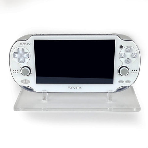 Display stand for Sony PS Vita 1000 handheld console - Crystal Black | Rose Colored Gaming