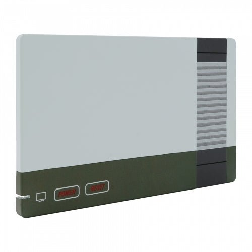 Faceplate shell for Nintendo Switch charging dock soft touch replacement cover - NES Classic style | ZedLabz - 1