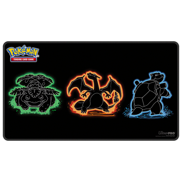 Pokémon TCG Neon Kanto foil playmat 24 x 13.5 inch (61 x 34cm) officially licensed | Ultra PRO