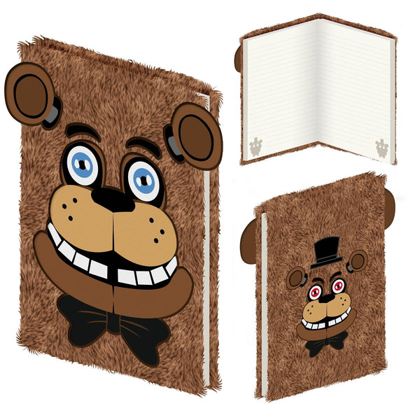 Five Nights at Freddy's Freddy A5 plush cover notebook | Pyramid - 1