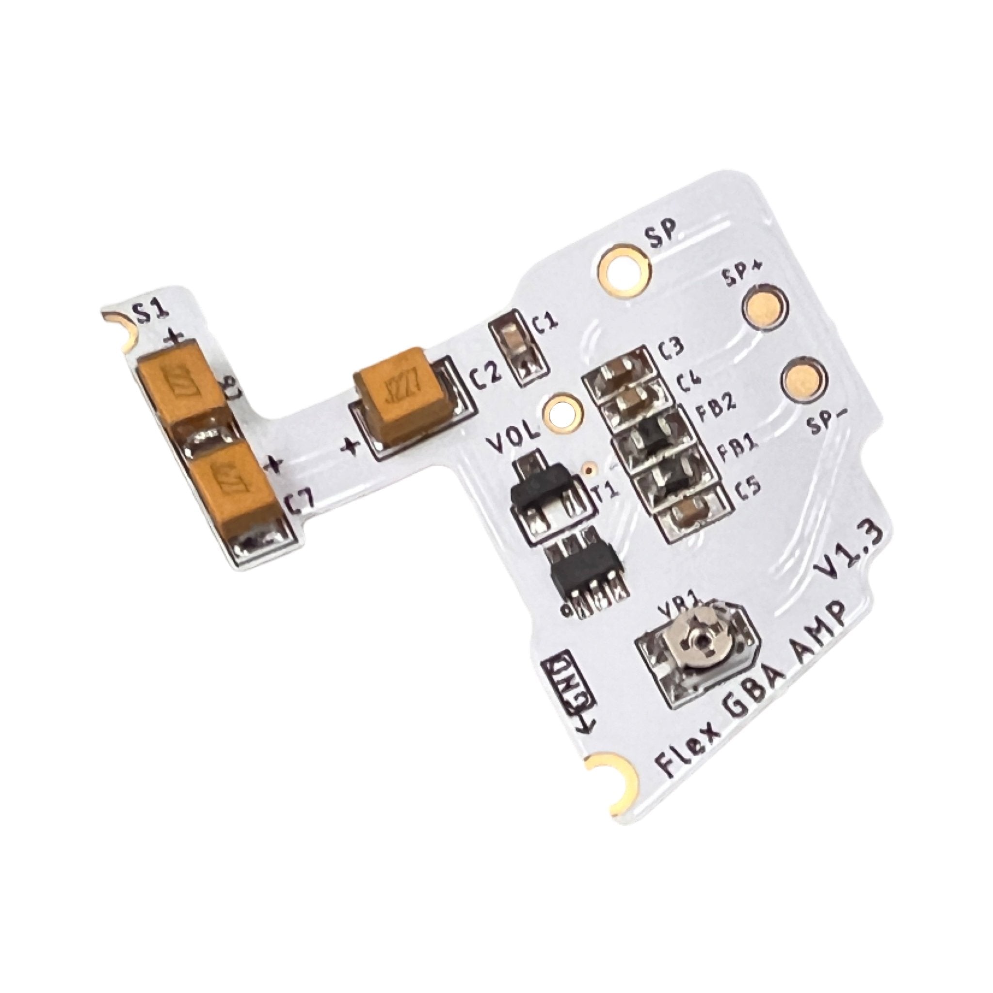 Flex Amp for Game Boy Advance Nintendo GBA easy install flex speaker audio amplifier mod | Helder Game Tech