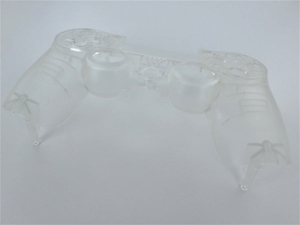 Front housing for PS4 Sony wireless controller shell replacement - Matte transparent | ZedLabz