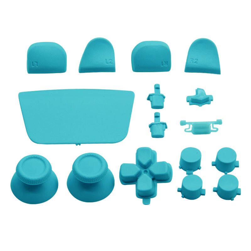 Full Button Set For Sony PS5 Controllers - Light Blue | ZedLabz