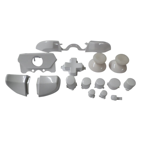 Full Button Set For Xbox One 1697 & One E 1698 Controllers - White | ZedLabz