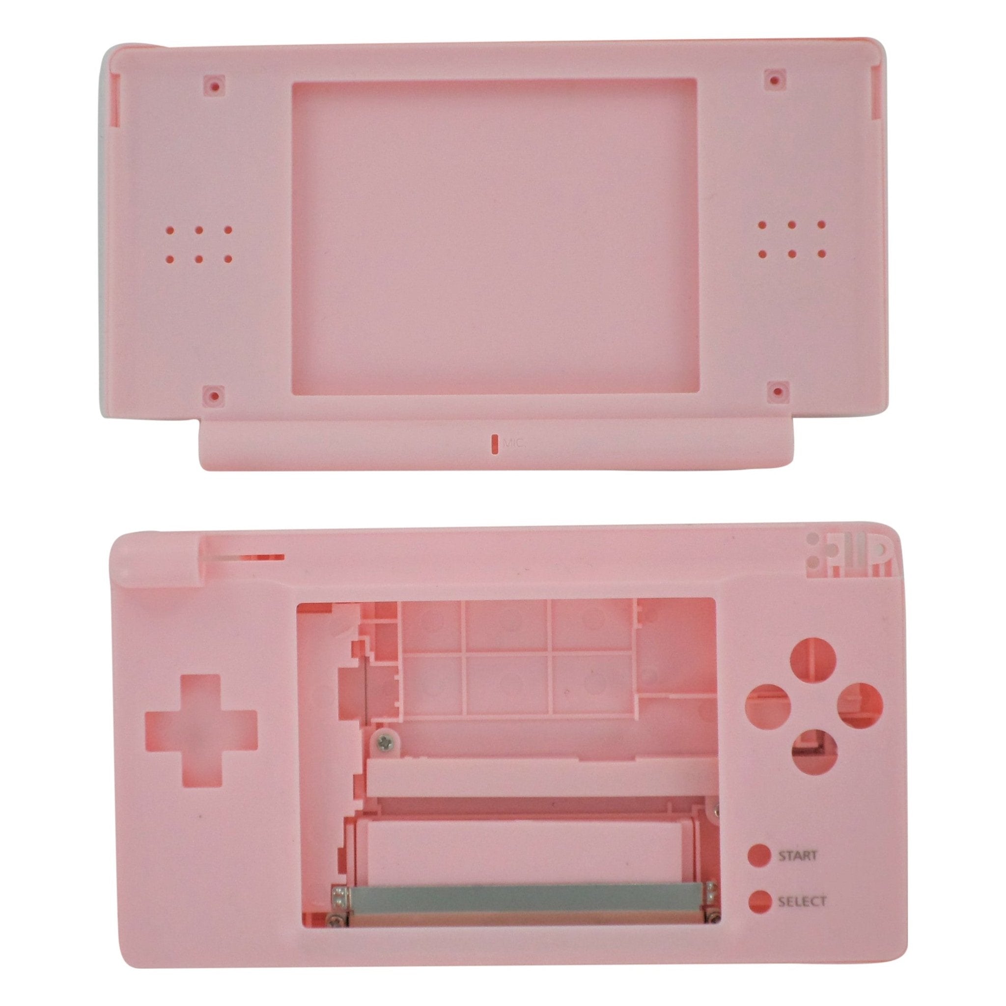 Full housing shell for Nintendo DS Lite console complete casing repair kit replacement - Pink | ZedLabz - 2
