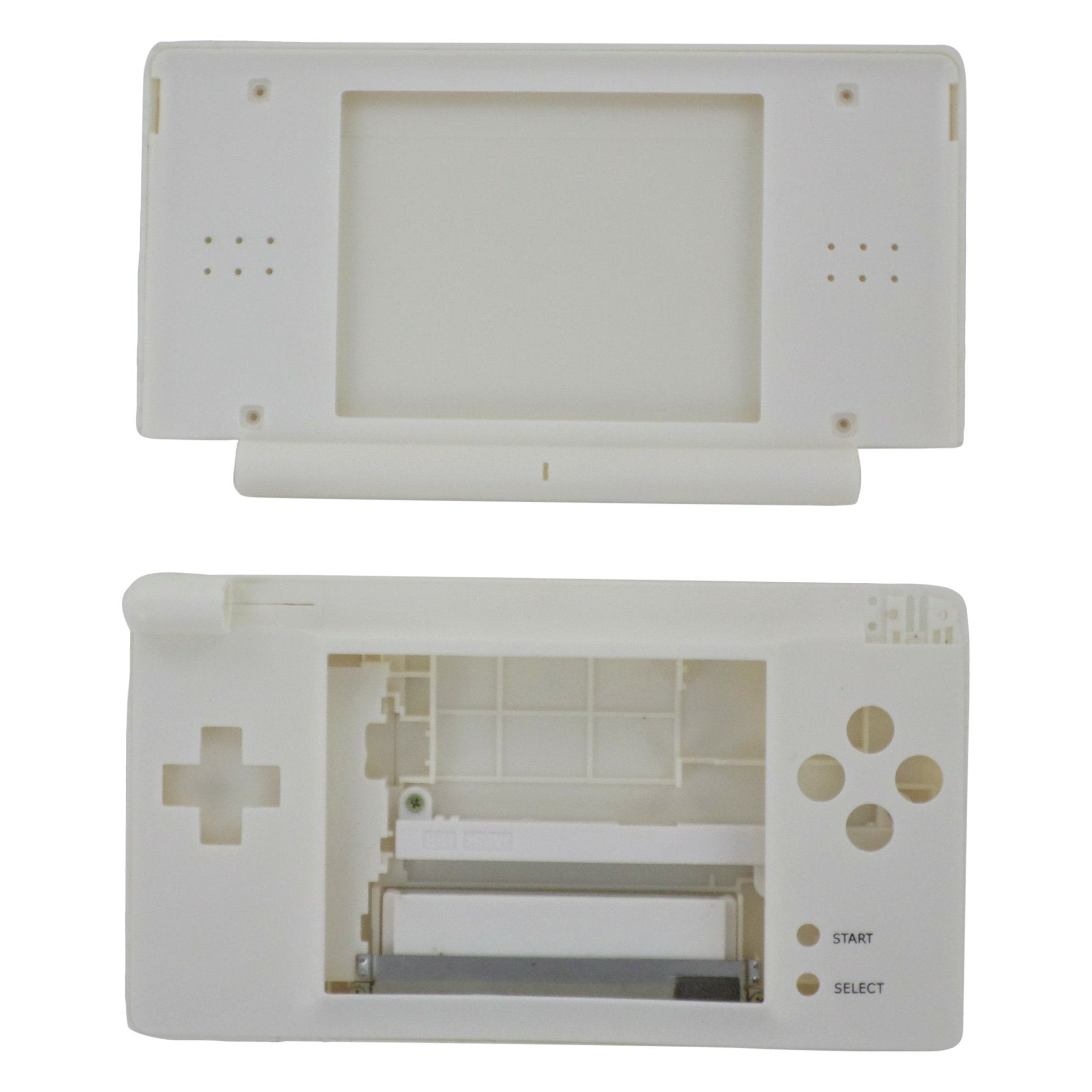 Full housing shell for Nintendo DS Lite console complete casing repair kit replacement - White | ZedLabz