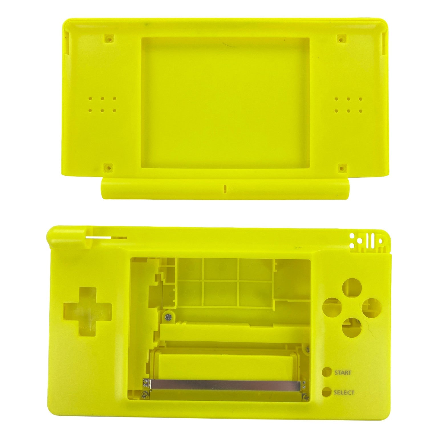 Full housing shell for Nintendo DS Lite console complete casing repair kit replacement - Yellow | ZedLabz - 1