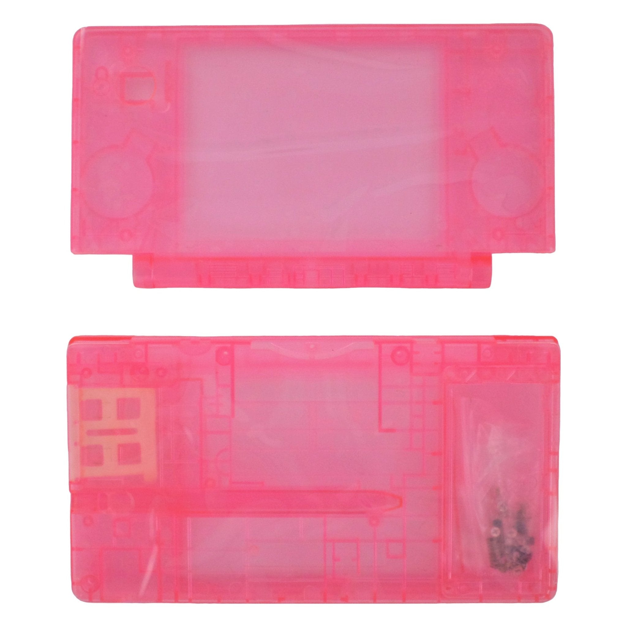 Full housing shell for Nintendo DSi Clear Pink ZedLabz
