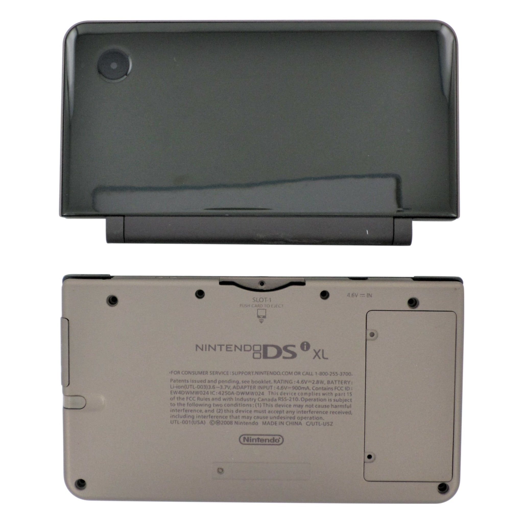 Full housing shell for Nintendo DSi XL console complete casing repair kit replacement - Dark brown | ZedLabz - 1