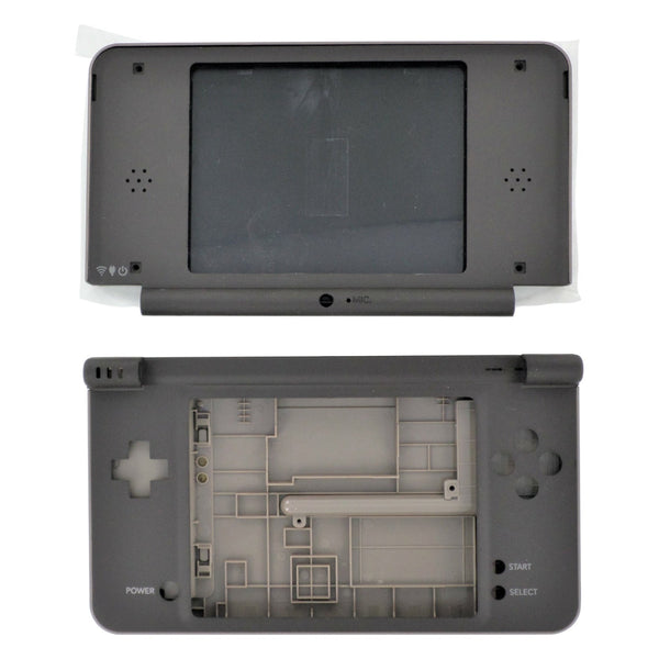 Full housing shell for Nintendo DSi XL console complete casing repair kit replacement - Dark brown | ZedLabz